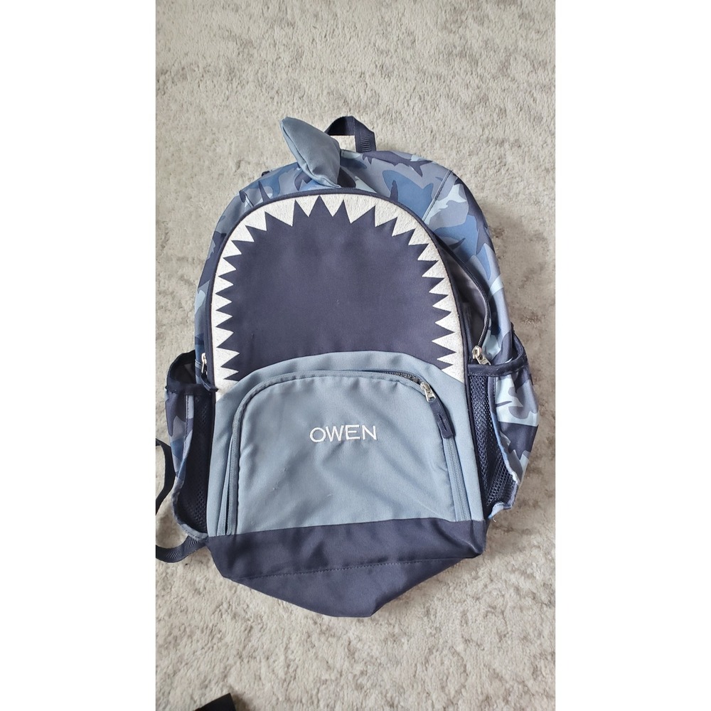 Pottery Barn Kids Mackenzie Critter Shark Backpack: Large